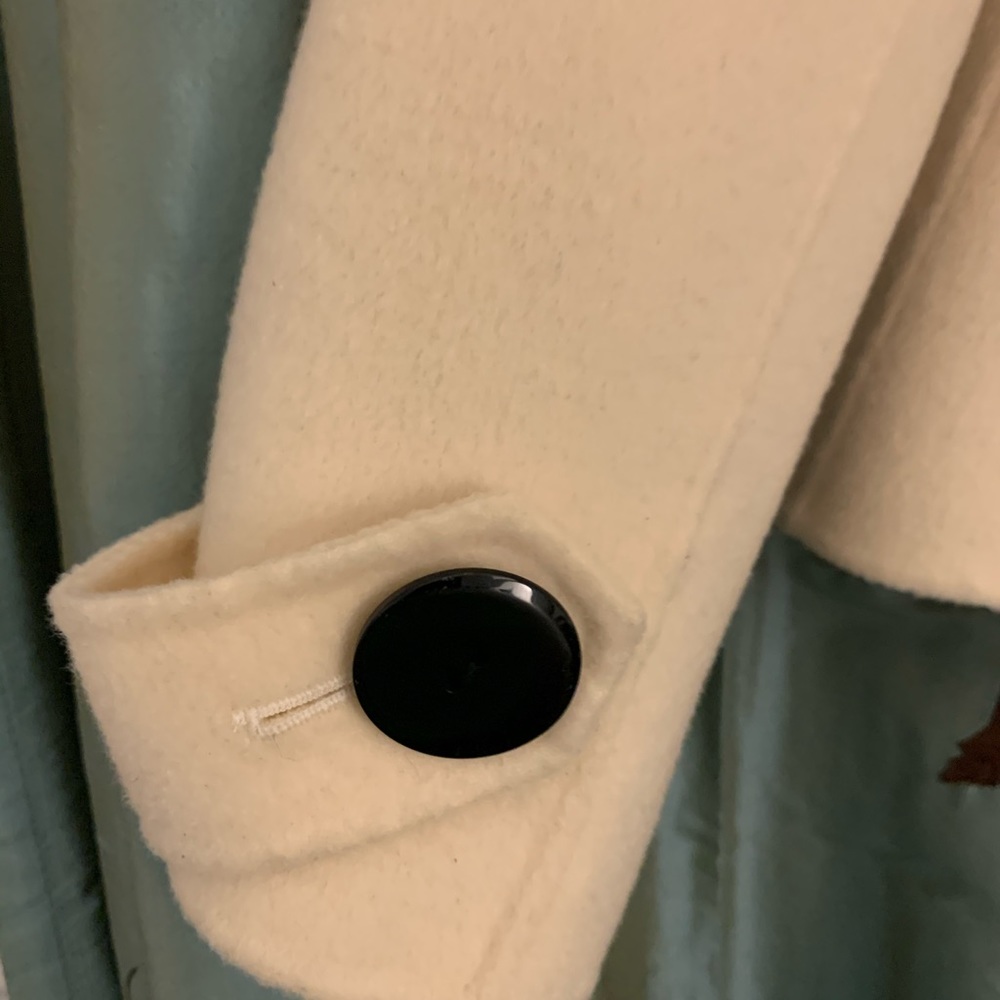 Pendleton White/Ivory Wool Jacket Small - image 5